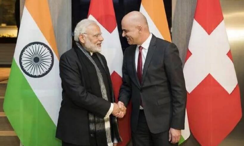 WEF 2018: दावोस में स्विस राष्ट्रपति बेरसेट से मिले मोदी, शाहरुख को मिला क्रिस्टल अवॉर्ड