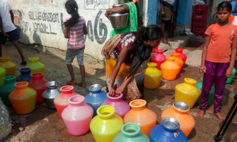 दक्षिण के राज्य में पानी की किल्लत चल रही: तमिलनाडु