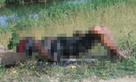 यहां मिली युवती की अधजली लाश, शव के पास मिली शराब की बोतल