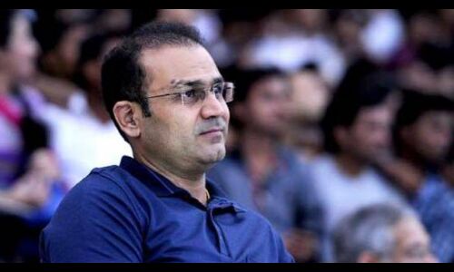 सहवाग ने भीड़ का शिकार हुए आदिवासी के परिवार को भेजा चेक