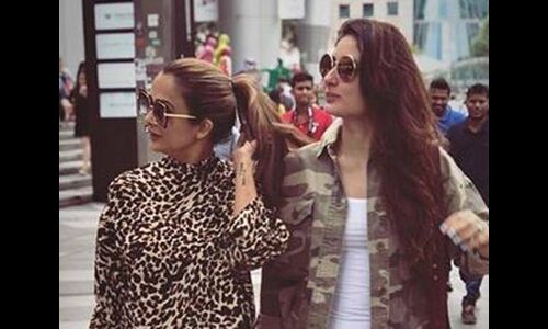 सिंगापुर में अमृता के साथ ऐसे एन्जॉय कर रही हैं करीना, PHOTOS