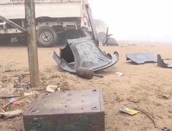 तिरंगा यात्रा में मौत, साजिश की आशंका, कासगंज हिंसा की 14 PHOTOS