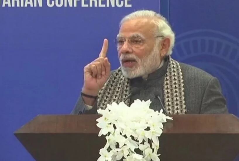 PIO पार्लियामेंट्री कॉन्फ्रेंस: PM का चीन को इशारा- हम किसी की जमीन पर नजर नहीं रखते