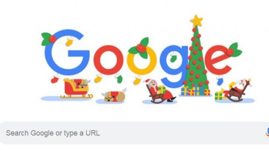 Google ने Doodle के साथ मनाया नए साल का जश्न