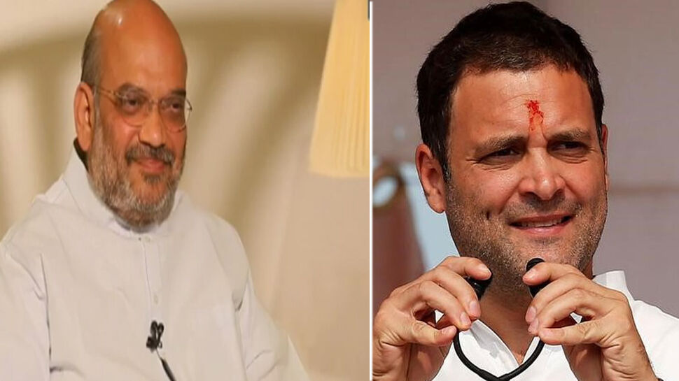 राहुल गांधी और अमित शाह ने MP के मतदाताओं से की वोट की अपील