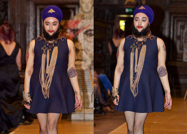 दाढ़ी मूंछ के साथ शान से जीती है ये लड़की, जो भी देखता है करता है जज्बे को सलाम- देखें