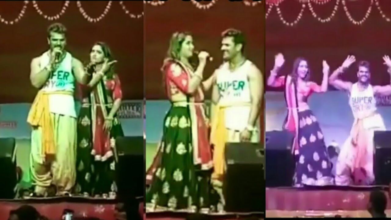 जब डांस स्टेज पर आए खेसारीलाल यादव और काजल राघवानी तो मचा धमाल, देखें Video जब डांस स्टेज पर आए खेसारीलाल यादव और काजल राघवानी तो मचा धमाल, देखें Video