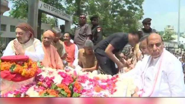 आज लखनऊ में गोमती नदी में विसर्जित होंगी वाजपेयी की अस्थियां, सर्वदलीय श्रद्धांजलि सभा का भी आयोजन