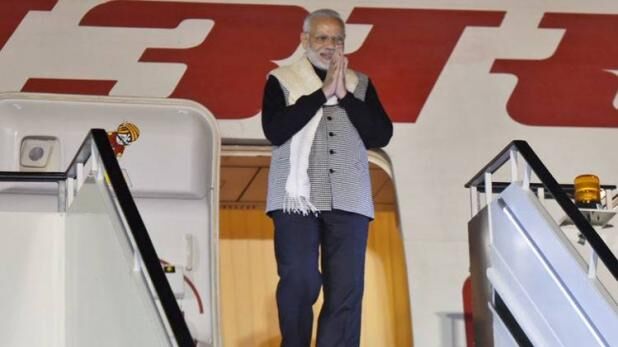 मोदी का नमस्ते लंदन: ब्रिटेन पहुंचे PM, आज करेंगे भारत की बात, सबके साथ