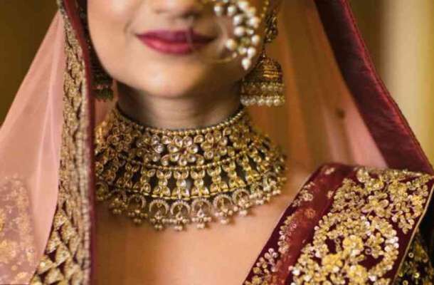 ब्राइडल लुक को कंप्लीट करते हैं यह खूबसूरत चोकर नेकलेस