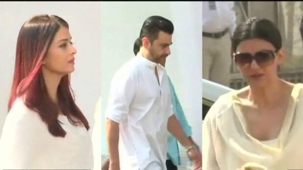 LIVE:अलविदा चांदनी- ऐश्वर्या, हेमामालिनी समेत कई सितारे श्रद्धांजलि देने पहुंचे