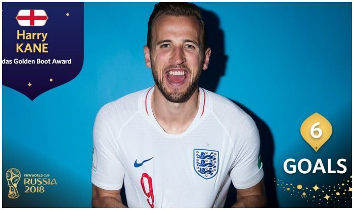 fifa world cup 2018 में इंग्लैंड के हैरी केन को मिला गोल्डन बूट