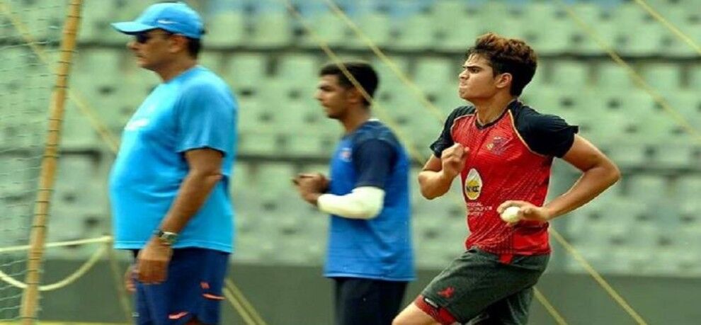 सचिन के बेटे अर्जुन ने किया कमाल, इस टीम के बल्लेबाजों पर ढहाया कहर