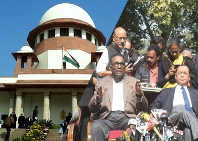 SC विवाद मामले में CJI के साथ नाराज 4 जजों की बैठक पूरी, रोस्टर समेत कई मुद्दों पर हुई चर्चा