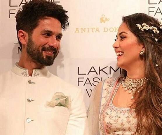 LFW 2018 में शाहिद-मीरा का Oops मूमेंट, दुपट्टे ने ऐसे बिगाड़ा खेल