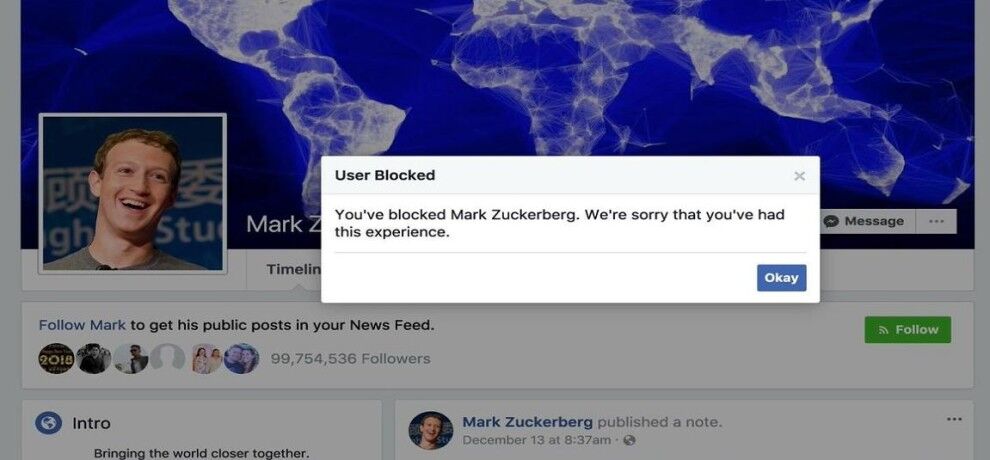 Facebook ने कर दिया समाधान, अब मार्क जुकरबर्ग को कर सकेंगे Block