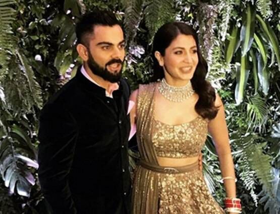 वि‍रुष्का की पार्टी में नजर नहीं आए ये मेहमान, बिना पत्नी के पहुंचे ये क्रि‍केटर्स