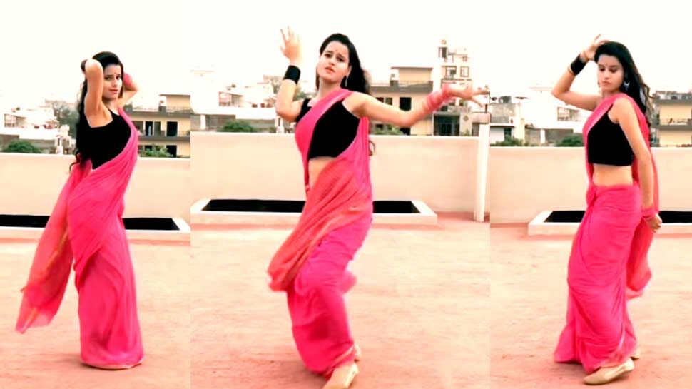 दिलबर गाने की धमाकेदार बीट्स पर इस लड़की ने छत पर किया डांस, Viral हुआ Video