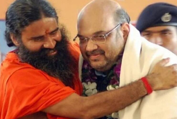 आज अमित शाह मिलेंगे बाबा रामदेव से, करेंगे 2019 चुनाव के लिए पमुख बात