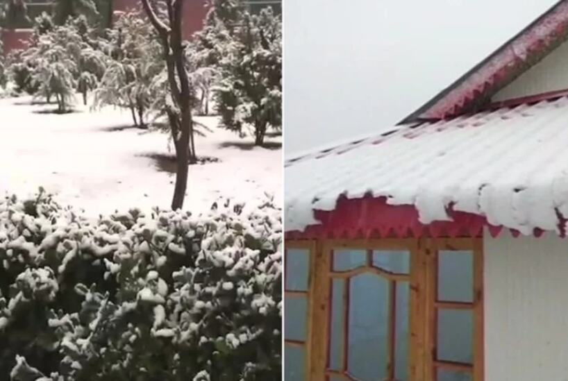 मौसम का बदला मिजाज, कश्मीर, उत्तराखंड में बर्फबारी, उत्तर भारत में लौटी ठंड