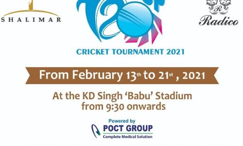 SBI T-20 मीडिया कप में पहले दिन टाइम्स ऑफ़ इंडिया व इंडियन एक्सप्रेस और कंबाइंड प्रेस व दूरदर्शन-आल इंडिया रेडियो के बीच मुकाबला