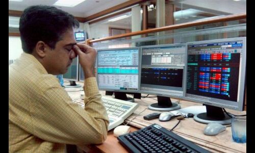 सेंसेक्स में गिरावट का दौर