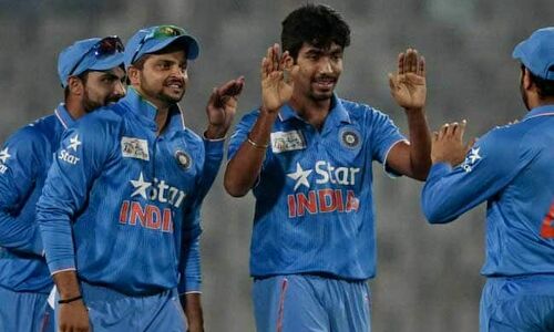 जसप्रीत बुमराह ने नेट पर शॉट देख फैन्स बोले- नंबर 4 के लिए हैं