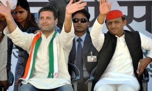 मध्य प्रदेश में कांग्रेस और समाजवादी पार्टी में होगा गठबंधन : अखिलेश