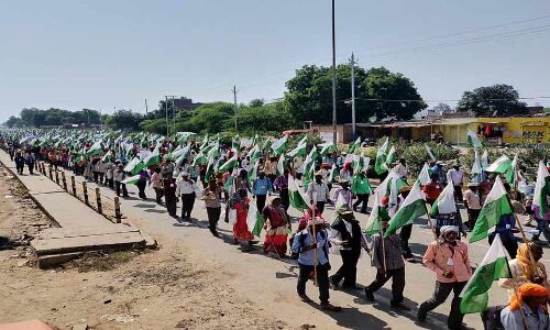 एमपी में चुनावी आचार-संहिता लागू होने के बाद खत्म हुआ सत्याग्रह