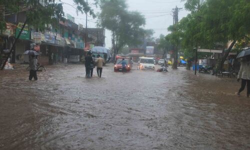 मध्यप्रदेश के कई शहरों में झमाझम बारिश, रायसेन-सांची मार्ग हुआ बंद