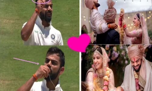 शादी के बाद विराट की पहली बड़ी पारी, रिंग को KISS कर ऐसे किया WIFE अनुष्का को याद