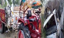 भीषण सड़क हादसा छह की मौत, 30 से अधिक घायल: यूपी भीषण सड़क हादसा छह की मौत, 30 से अधिक घायल: यूपी