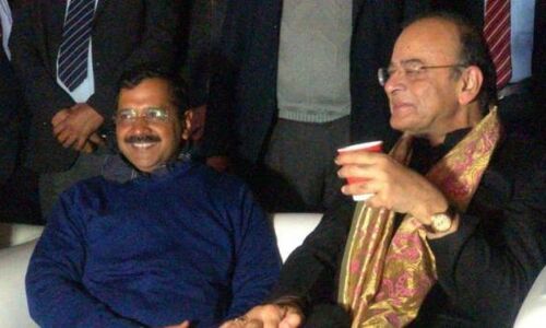 जब सारी कड़वाहट भुलाकर केजरीवाल के डिनर में शामिल हुए जेटली, दोनों के चेहरे खिले