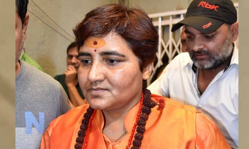 साध्वी प्रज्ञा ने अनुशासन समिति को जवाब भेज दिया: बीजेपी