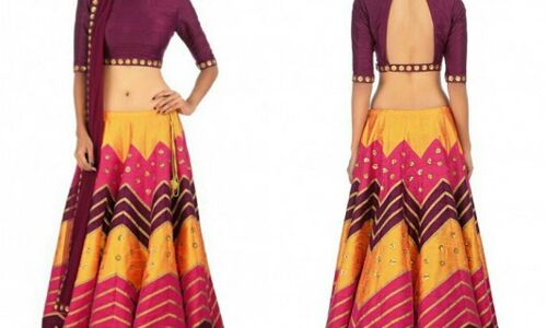 गर्लिश लुक पाने के लिए ट्राई करें ये मल्टी कलर्ड लहंगे