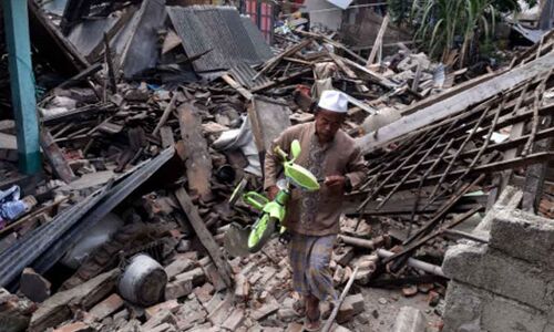 इंडोनेशिया में फिर आया भूकंप, 6.2 दर्ज की गई तीव्रता