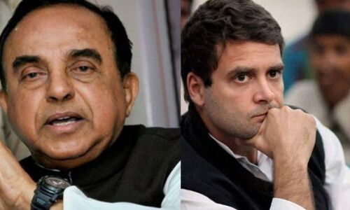 राहुल गांधी के बारे में ये क्या बोल गए सुब्रमण्यम स्वामी