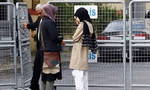 सऊदी कॉन्सुलेट में जाकर लापता हो गया पत्रकार, बाहर इंतजार ही करती रही मंगेतर सऊदी कॉन्सुलेट में जाकर लापता हो गया पत्रकार, बाहर इंतजार ही करती रही मंगेतर