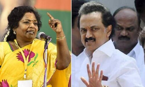 भाजपा के खिलाफ गलत नारे लगाने पर महिला लेखक को किया गिरफ्तार