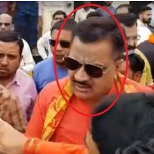 भाजपा विधायक के बिगड़े बोल, फरियादियों से कहा जमीन के कागजों संग तुम क्यों नहीं जले