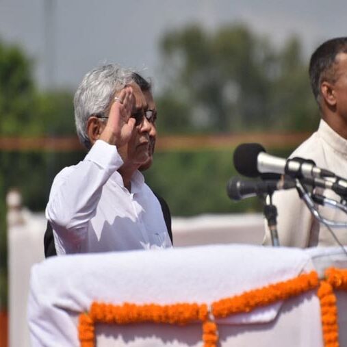 स्‍वतंत्रता दिवस समारोह में बोले CM नीतीश, हर हाल में कायम रहेगा कानून का राज