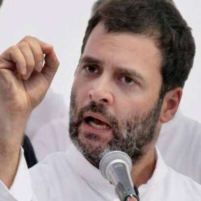 बीजेपी-आरएसएस सरकार बनने से रोकने को कुछ भी करेगी कांग्रेस : राहुल गाँधी