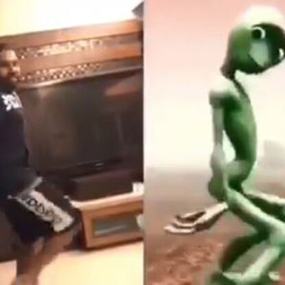 VIDEO: पहली बार रोहित शर्मा ने किया एलियन डांस, फैन्स ने दिए फनी रिएक्शन