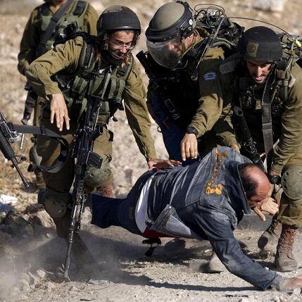 इस्राइली सेना द्वारा में तीन फिलस्तीनियों को सीमा पर मार गिराया