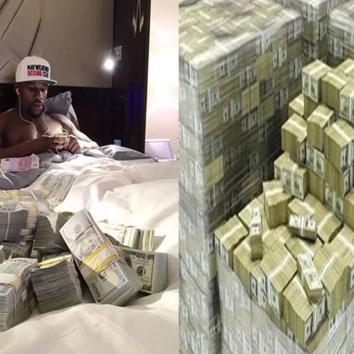 नोटों का बिस्तर बना कर सोता है यह शख्स, ट्रक भर कर घर आते हैं पैसे