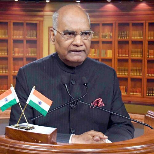 राष्ट्रपति ने अभिभाषण पर दिया एक साथ चुनाव पर जोर, विकास रुकने का दिया तर्क