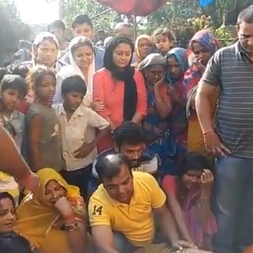 पंचतत्व में विलीन हुए शहीद आशीष कुमार, सात साल के बेटे ने दी मुखाग्नी