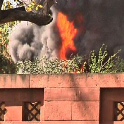 मेन पॉवर हाउस में लगी आग, आधे शहर की बिजली गुल: MP