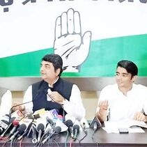 कांग्रेस ने खाई गंगा मैया की