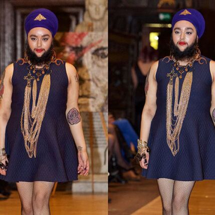 दाढ़ी मूंछ के साथ शान से जीती है ये लड़की, जो भी देखता है करता है जज्बे को सलाम- देखें